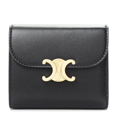 celine necklace wallet|celine small triomphe wallet.